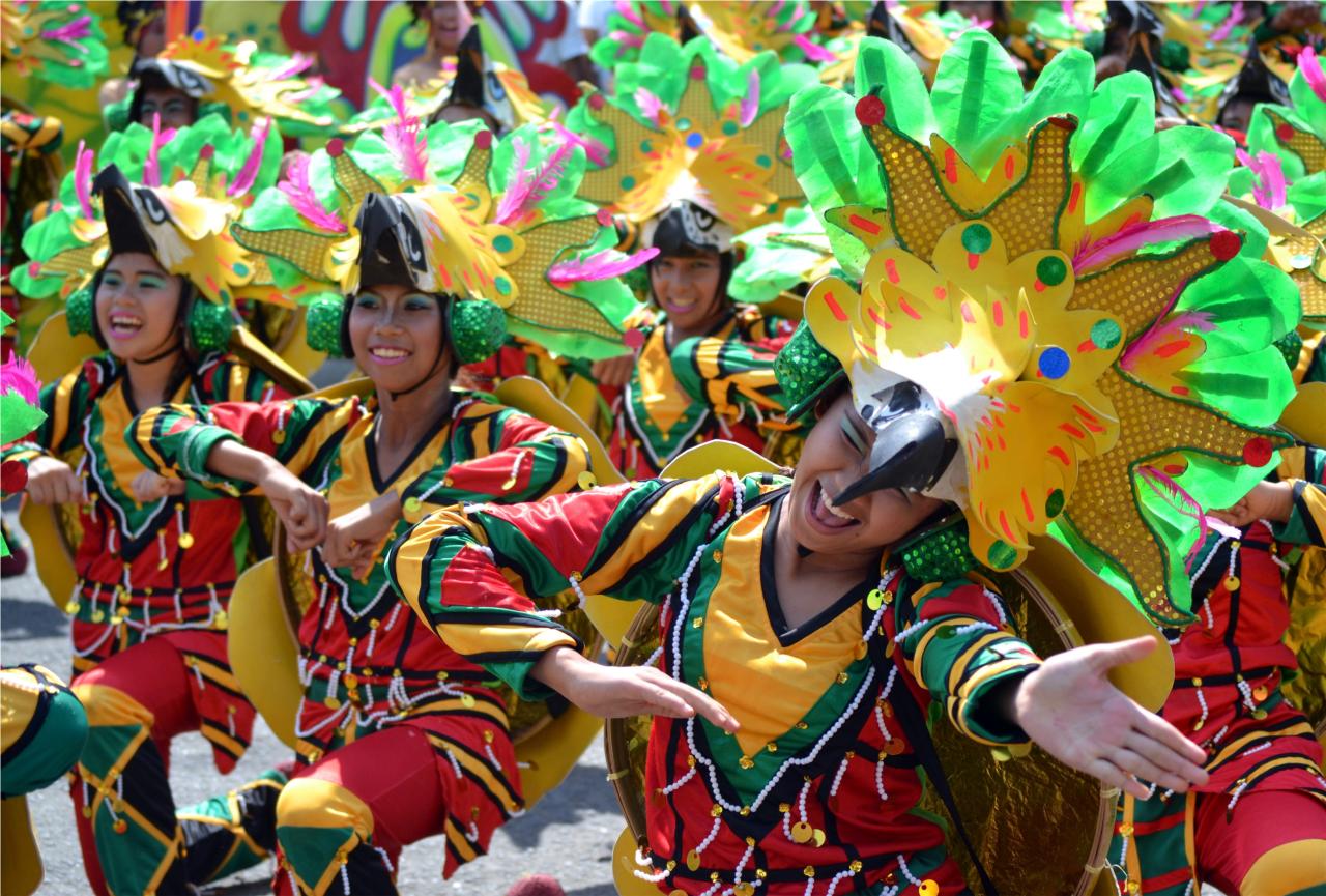 Caribbean dazzling festivals colourful