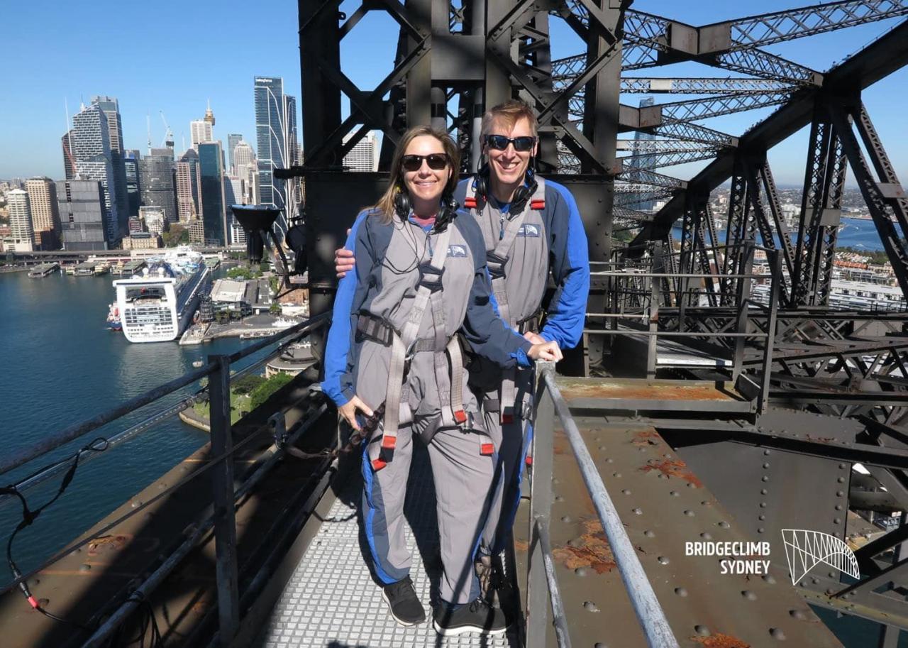 Bridgeclimb sydney height sightseeing