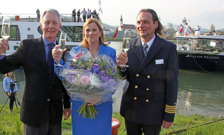 Avalon christens two river cruise ships