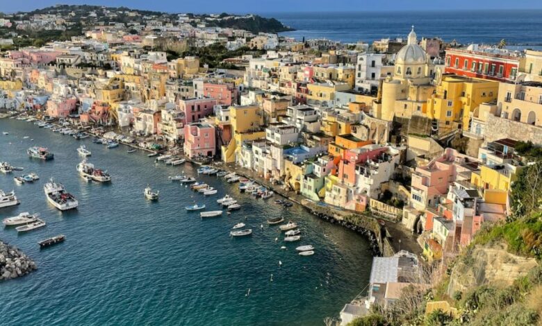 Procida spiaggia travellingpantaloni southern