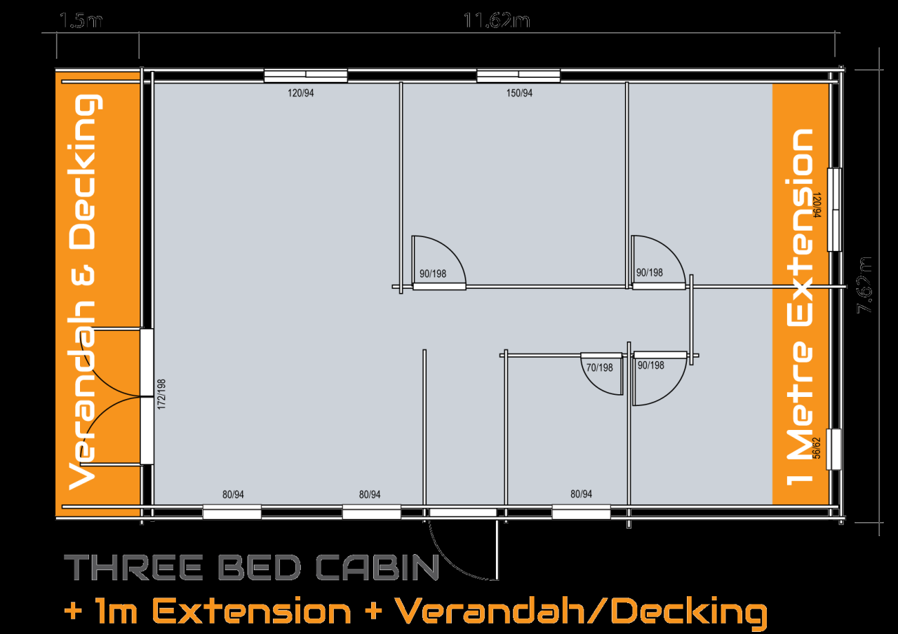 A demand for three berth cabins