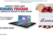 Carnival contest cruise agent line launches travel travelpress miracle agents iq launched trade its has facebook