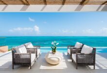 An villa option turks and caicos beach enclave