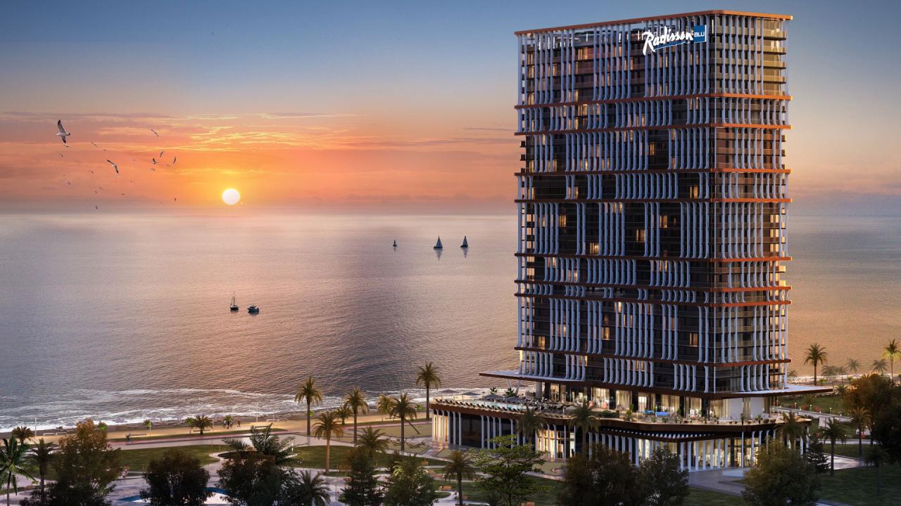 Beachfront radisson blu debuts in georgia