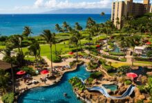 Honua kai hokulani konea tower aerial shot