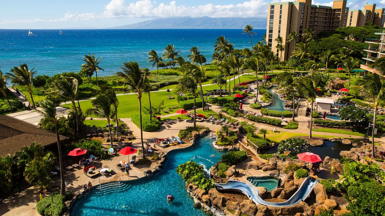 Honua kai hokulani konea tower aerial shot