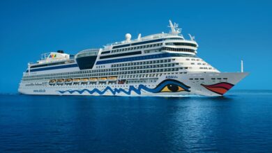 Aida blu christened in germany