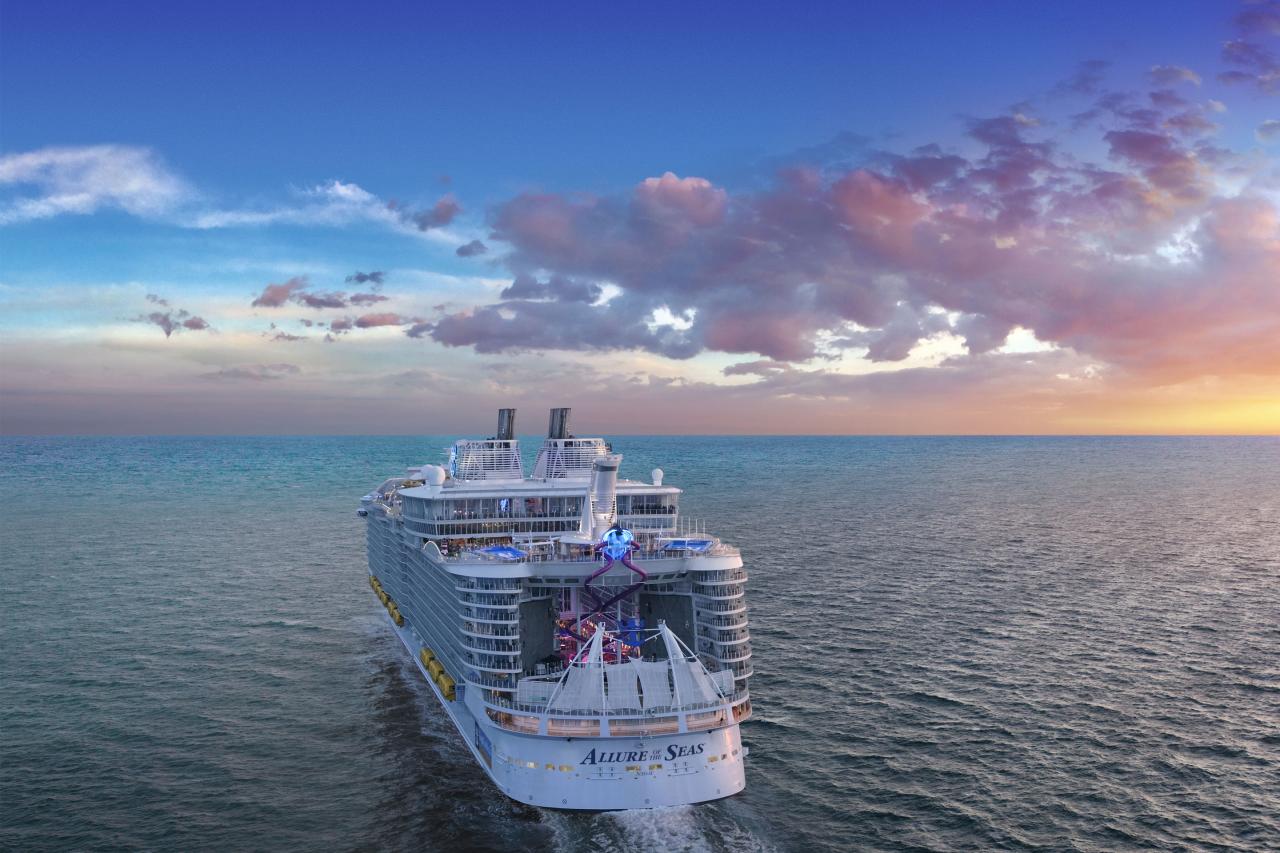 Allure of the seas arrives in fort lauderdale