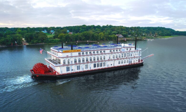 American duchess breaks with riverboat traditions