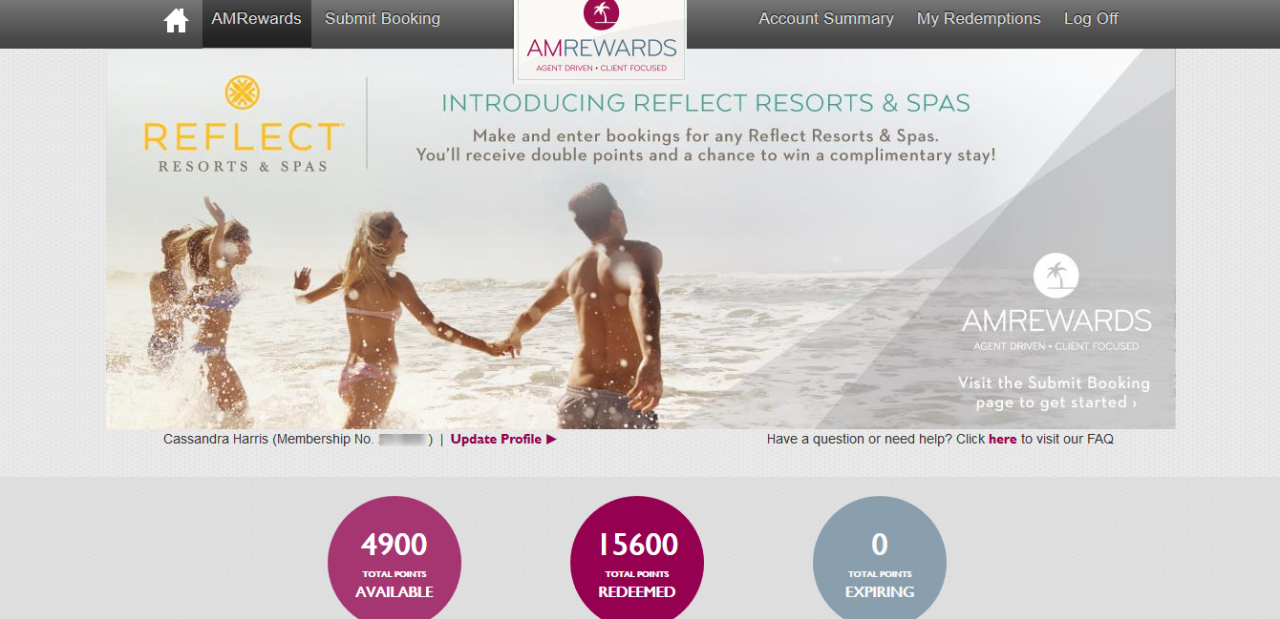 Amresorts adds automatic bonus feature to agent rewards program