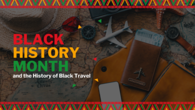 Black travelers then and now