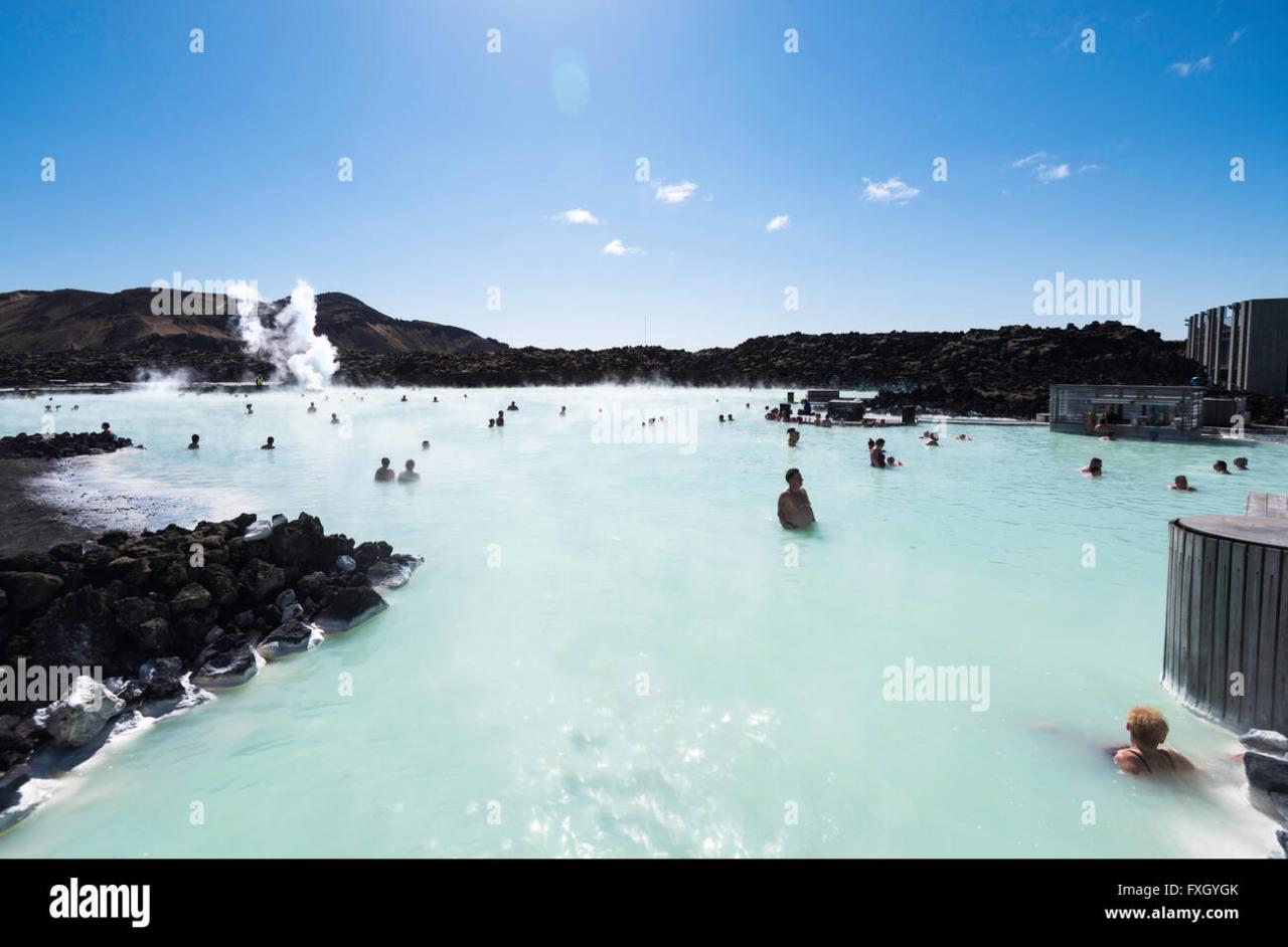 Blue lagoon geothermal spa fully reopens