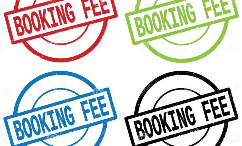 Booking fee