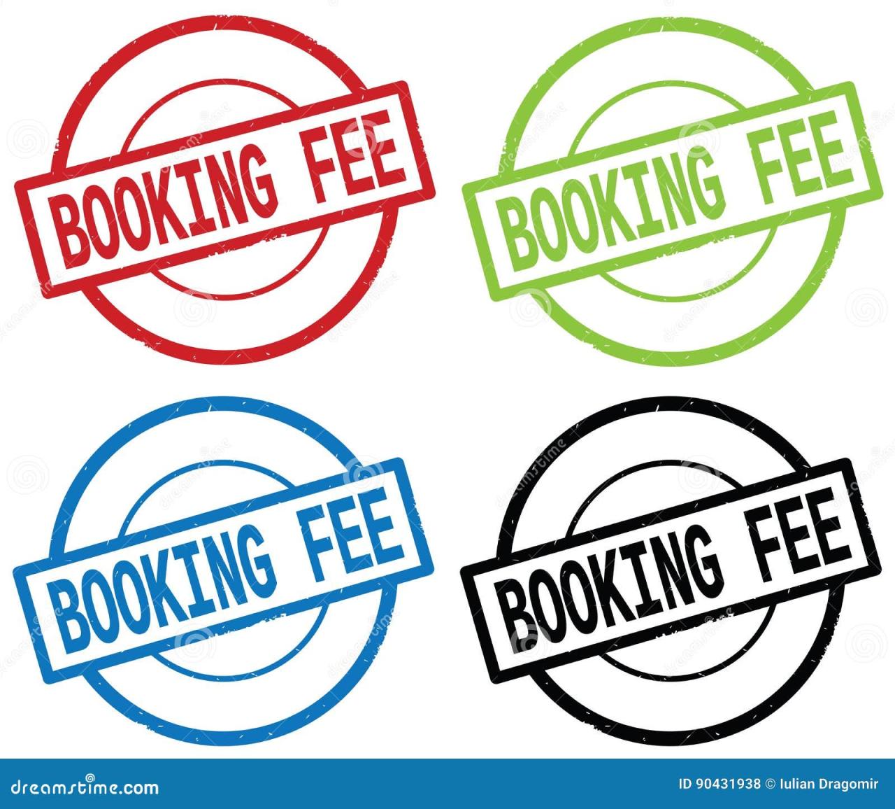 Booking fee