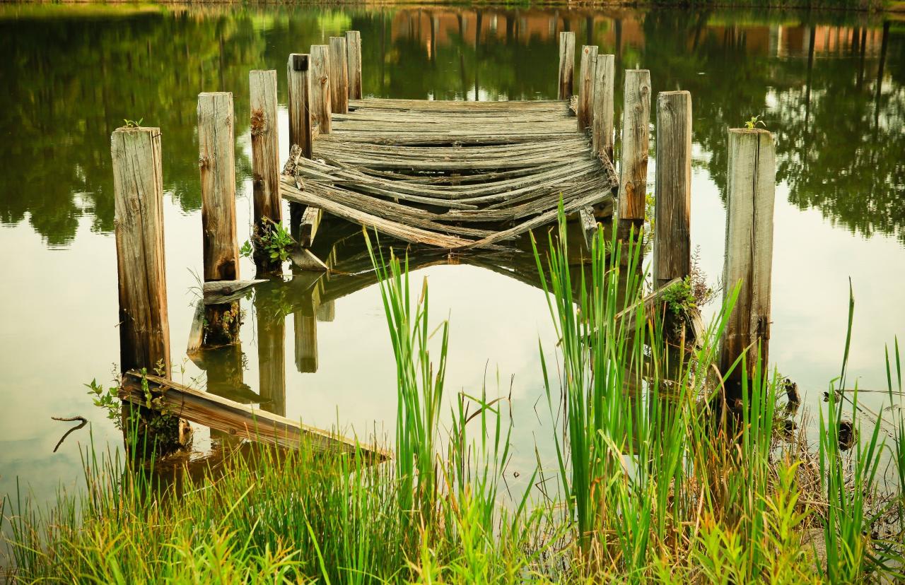 A landscape of burnt bridges