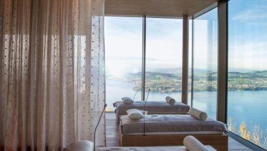 Alpine spa opens at burgenstock on lake lucerne