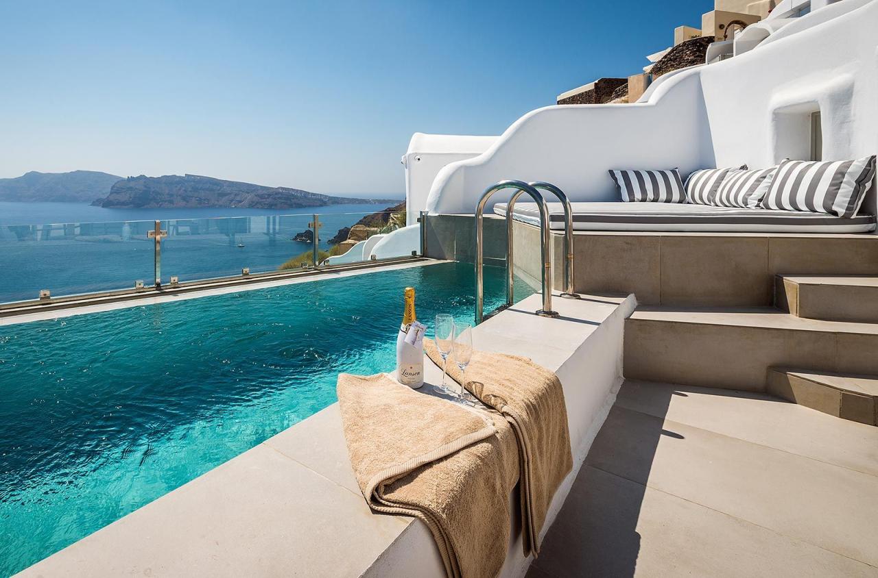 At santorini property pool suite prices plunge