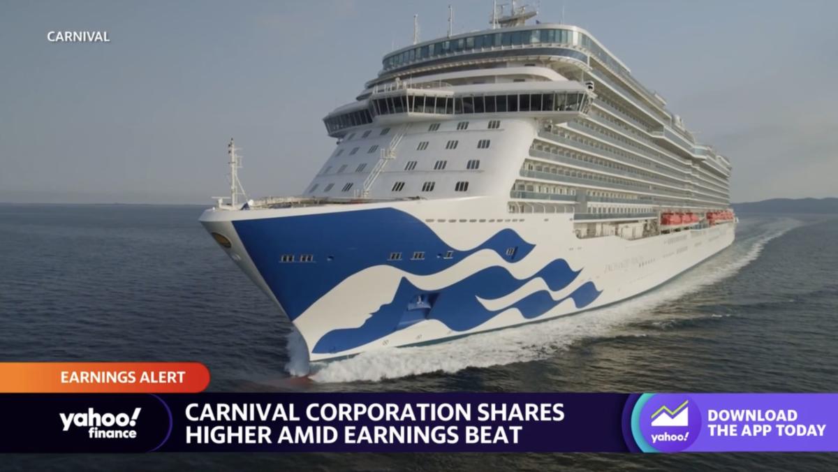 Carnival corp ceo demand should be more than adequate