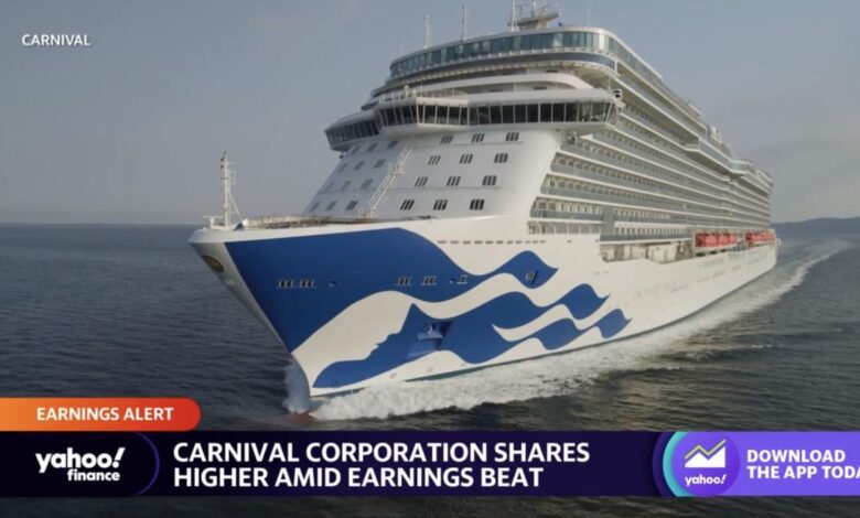 Carnival corp earns 252m in q2