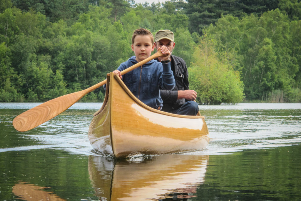 An early rise on paddling tour