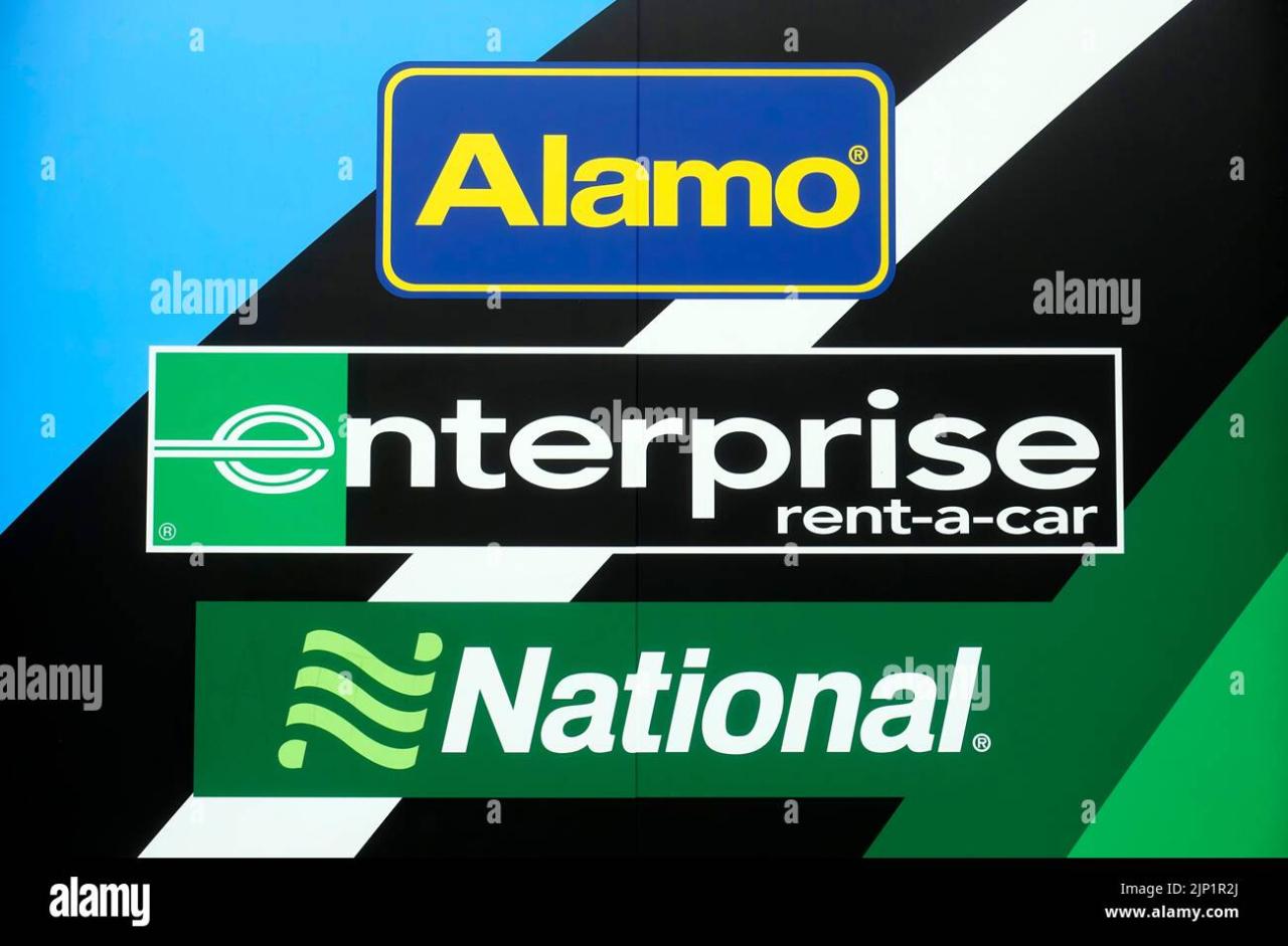 Enterprise national alamo rental aopa car partners