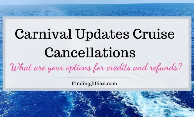 Carnival cancels two cruises to fix the destiny