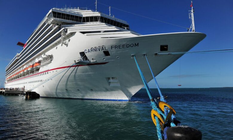 Carnival liberty fire extinguished in st thomas