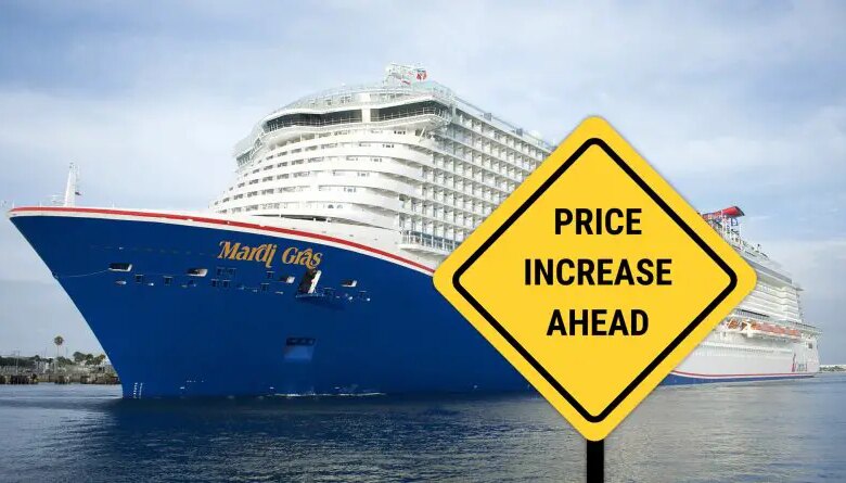 Carnival pricing continues to dip