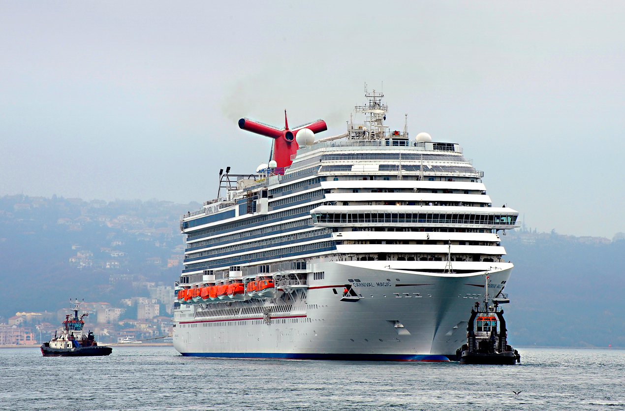 Carnival trials magic sea cruise christine pappin lin credit Carnival magic completes sea trials