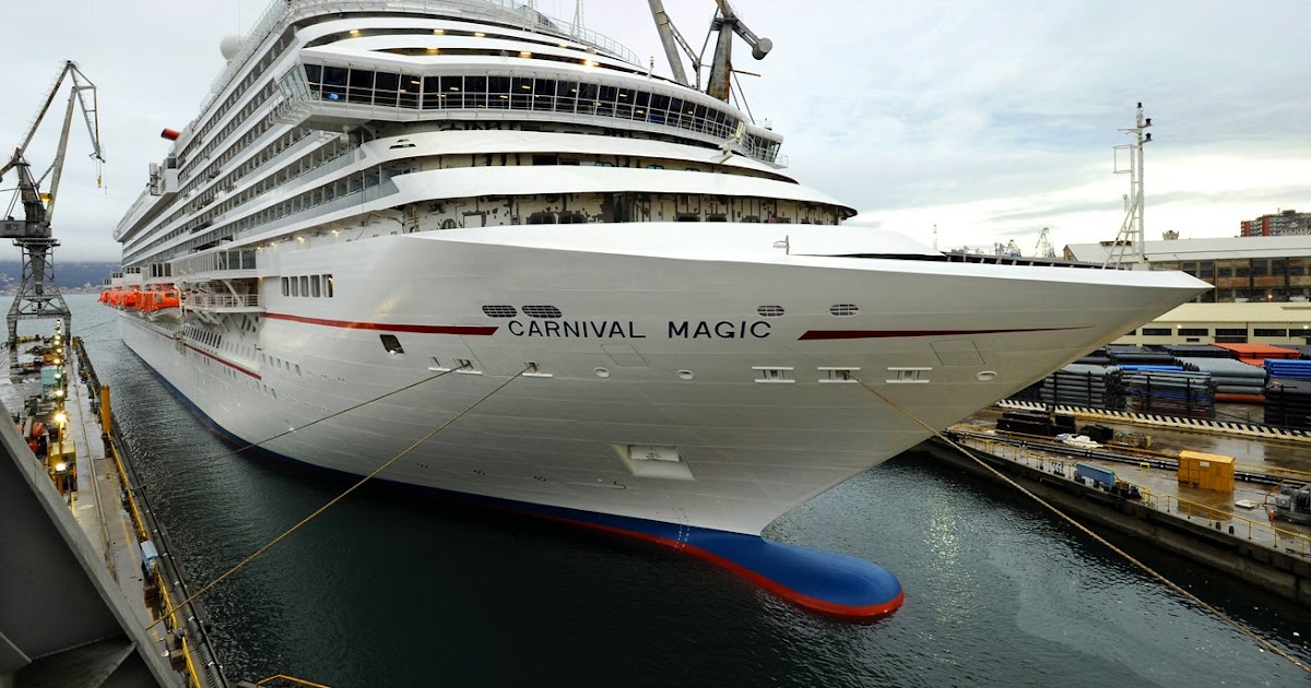 Trials carnival magic sea Carnival magic completes sea trials