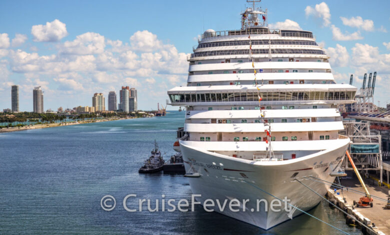 Carnival launches self service check in at port of miami