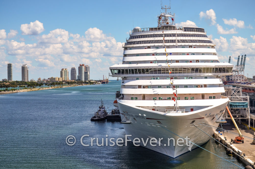 Carnival launches self service check in at port of miami