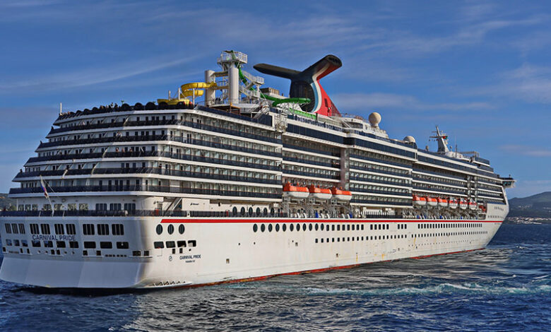Carnival pride to sail in caribbean in 09