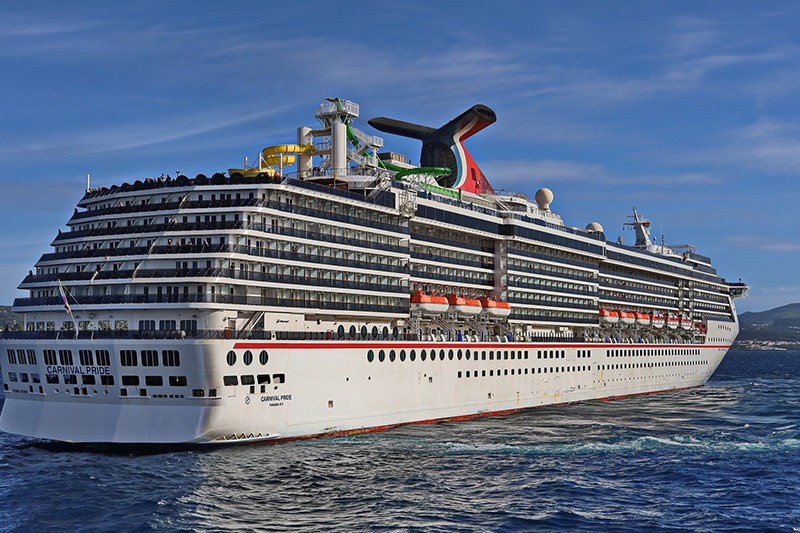 Carnival pride to sail in caribbean in 09