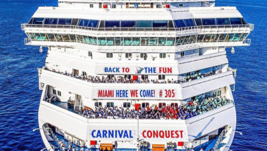 Carnival conquest to transport freedom passengers to florida