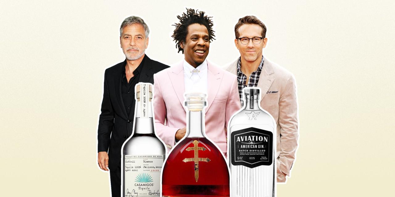 Alcohol celebrities reynolds ryan companies who started credit gin