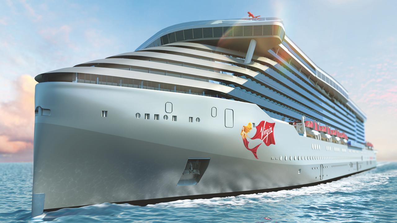 Branson richard cruise virgin luxury dover ship launches adults recently founder unveiled coastal england town group his