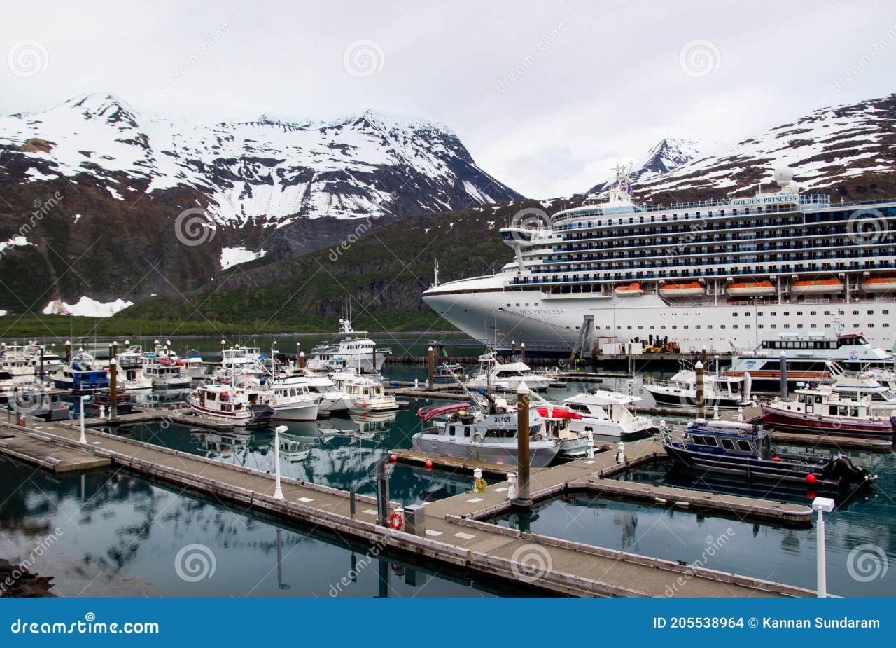 Alaska whittier blogography cruises princess ships port explore which their not can