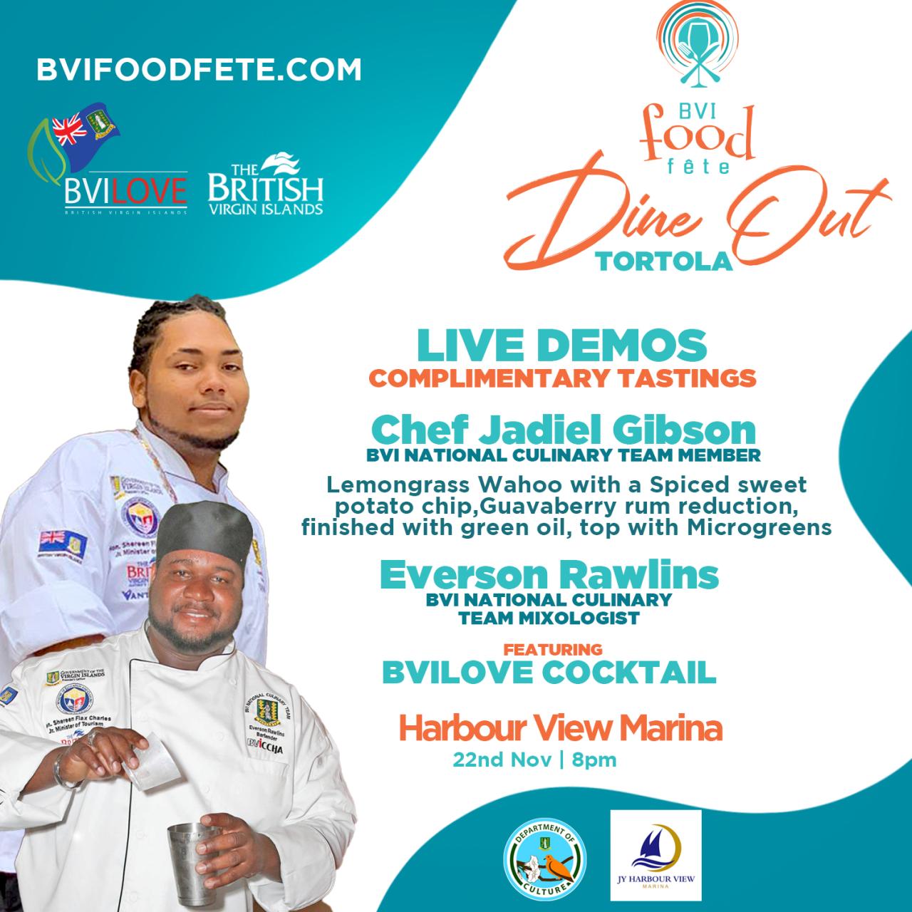 Bvi food fete events on tortola virgin gorda