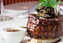Carnival dinner menu steak