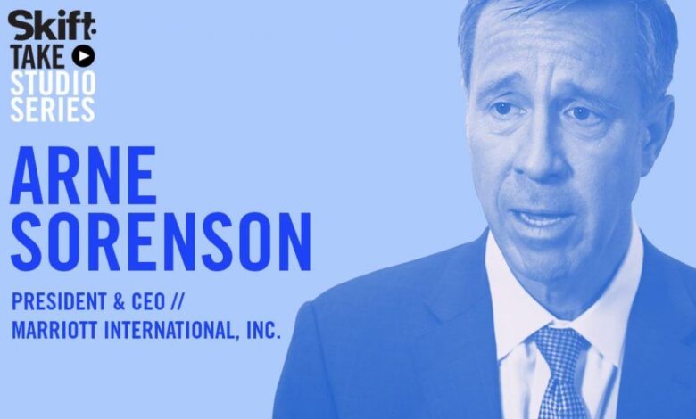 Backstage with arnie marriott arne sorenson