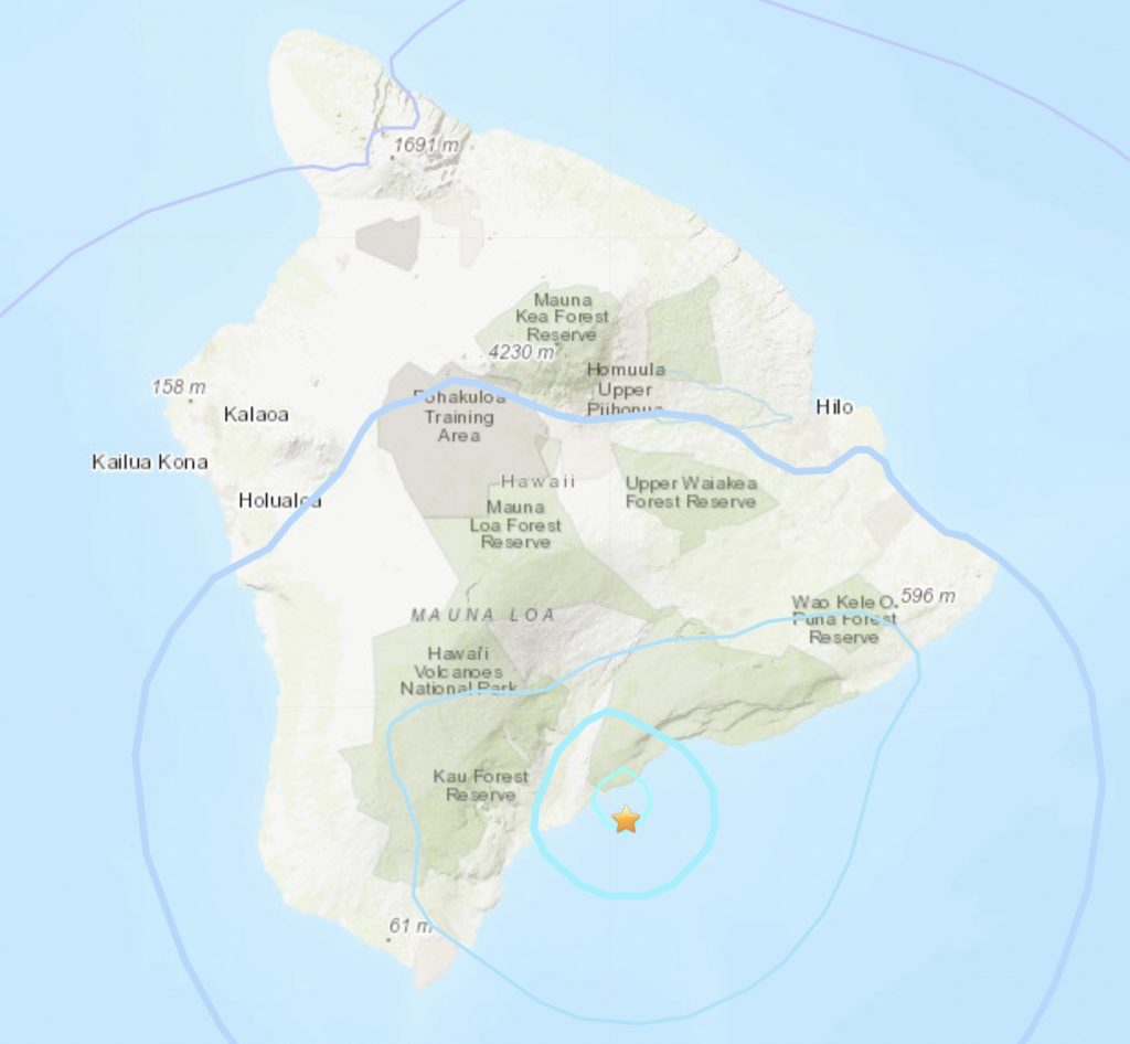 After quake and power outages hawaii is operating normally