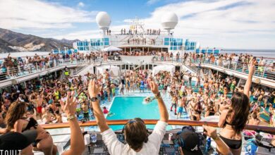 Groove cruises wildest bachelor pontoon