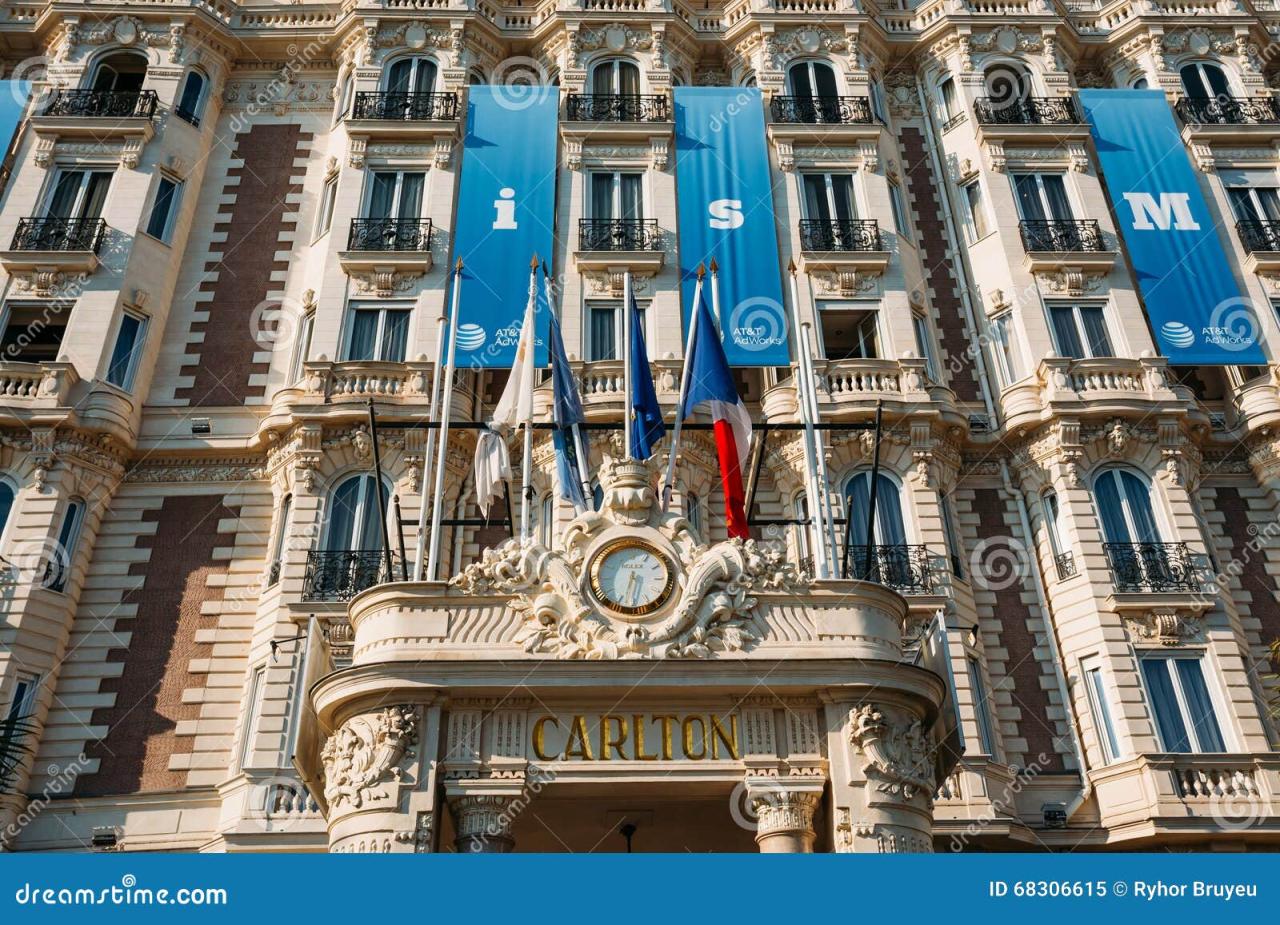 Cannes intercontinental for close for refurb