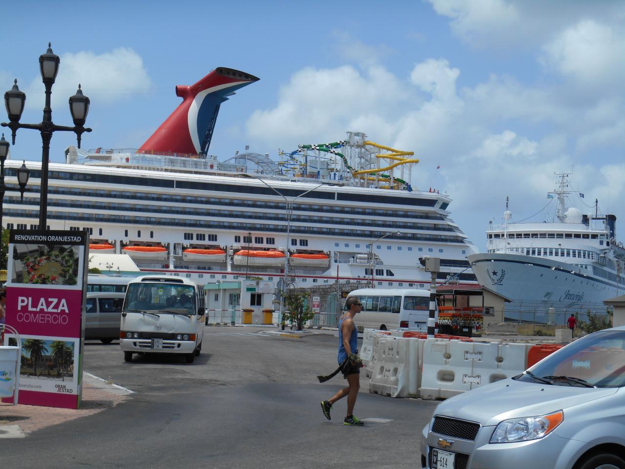 Aruba oranjestad terminal cruisedig