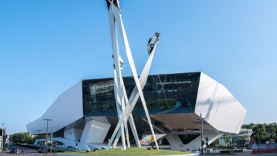 A flying start for porsche museum