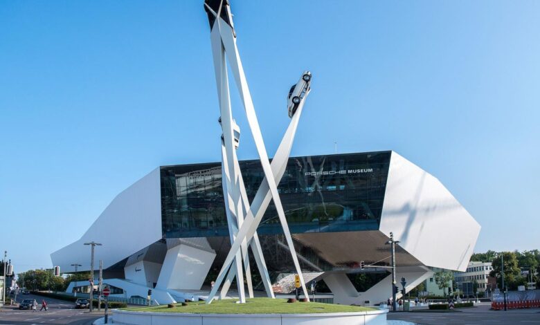 A flying start for porsche museum