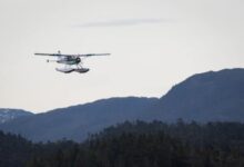 Alaska crash plane collision mid air fisherman passengers retired saved ntsb dhc ap havilland float ketchikan near may transportation safety