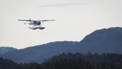 Alaska crash plane collision mid air fisherman passengers retired saved ntsb dhc ap havilland float ketchikan near may transportation safety