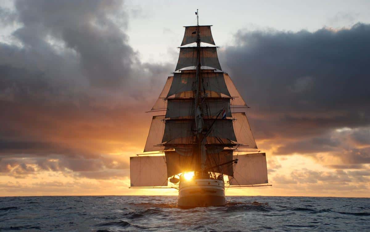 Sailing classic ships tall beautiful boats square sunset traditional love we rigger